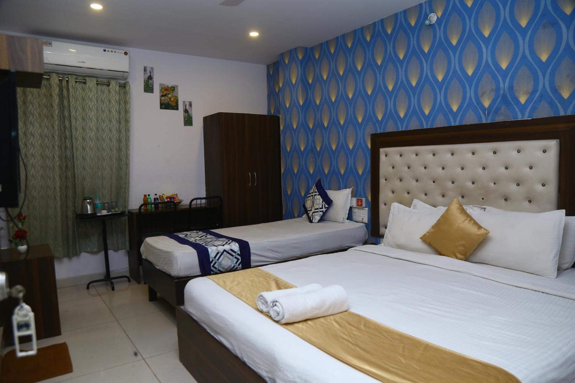 Hotel Mn Grand Shamshabad Airport Zone Hyderabad Eksteriør billede